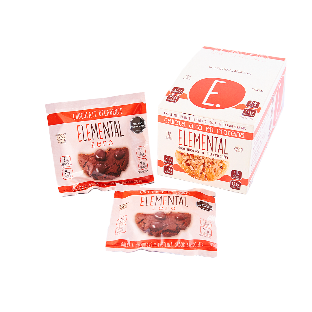 GALLETA CHOCOLATE CON PROTEÍNA CAJAX10