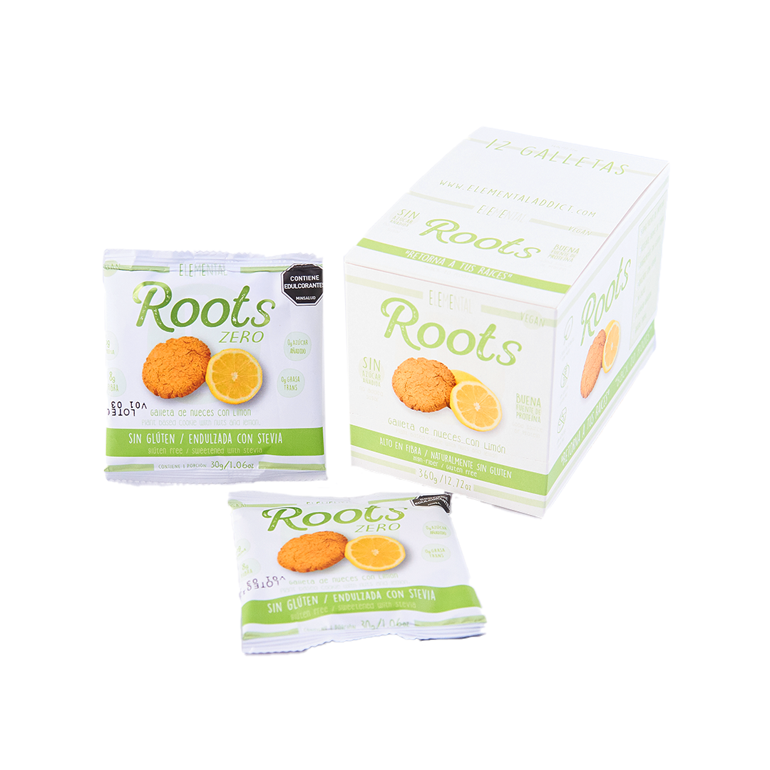 GALLETA VEGANA DE PROTEÍNA LIMÓN X 12 UNI