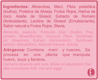 GALLETA VEGANA DE PROTEÍNA FRUTOS ROJOS X 12 UNI