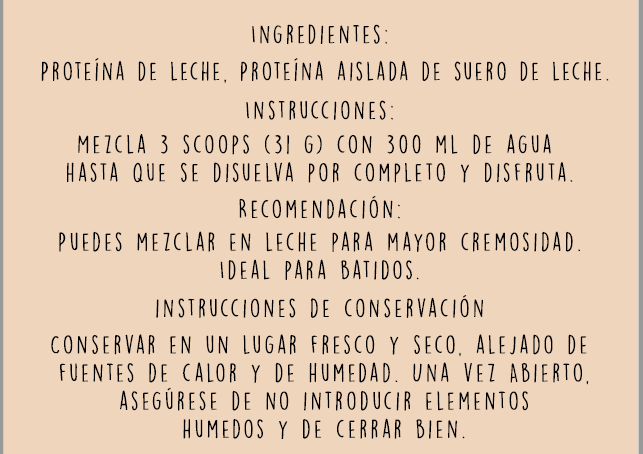 PROTEÍNA SABOR NEUTRO  X 1 KILO