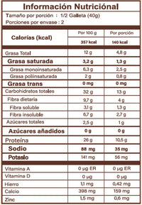 GALLETA VAINILLA - CHIPS CON PROTEÍNA CAJAX10
