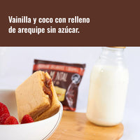 Blondie Caramelo con Proteína Caja x 10 en una preparación