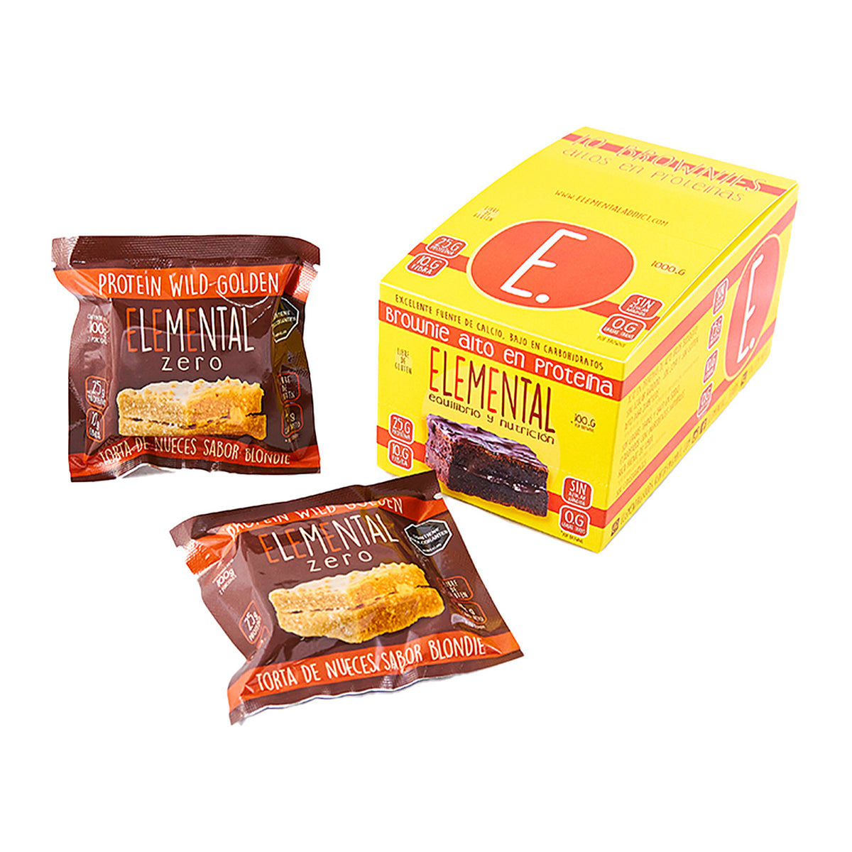 Blondie Chocolate Blanco con Proteína Caja x 10