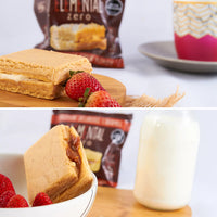 Blondies con Proteína Pack x 3 en una preparación