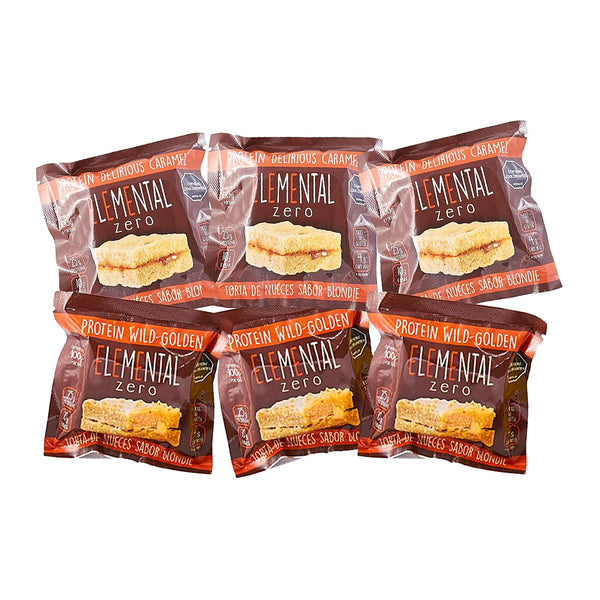 Blondies con Proteína Pack x 6