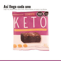 Empaque individual de Brownie Keto x 8