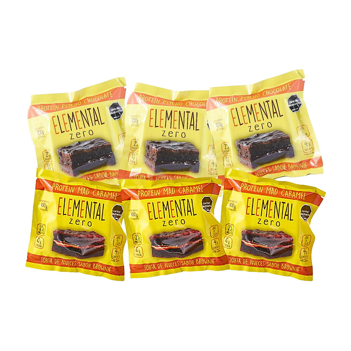 Brownies con Proteína Pack x 6