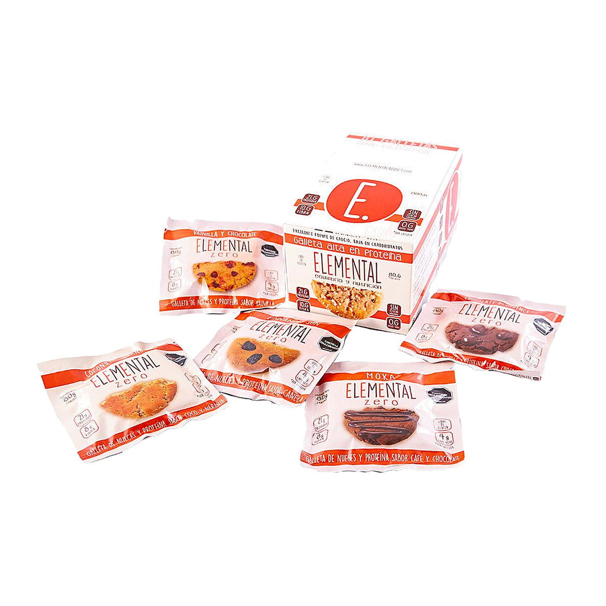 Caja Surtida de Galletas con Proteína x 10
