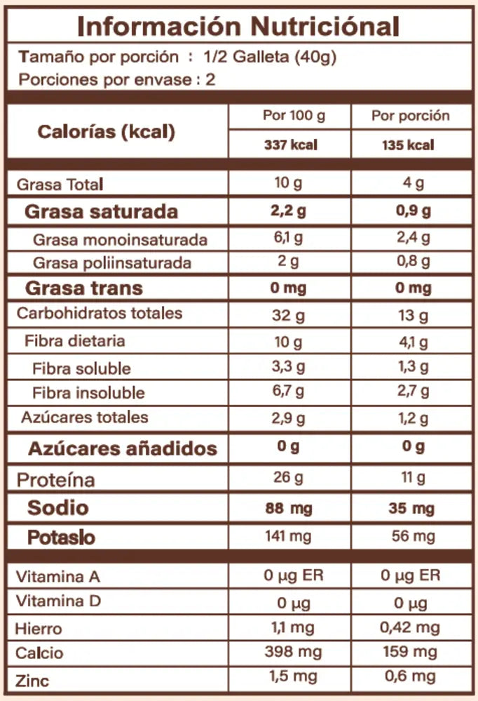 GALLETA CINNAMON SUN CON PROTEÍNA CAJAX10