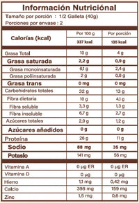 GALLETA CINNAMON SUN CON PROTEÍNA CAJAX10