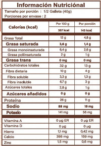 GALLETA COCONUT - ORANGE CON PROTEÍNA CAJAX10