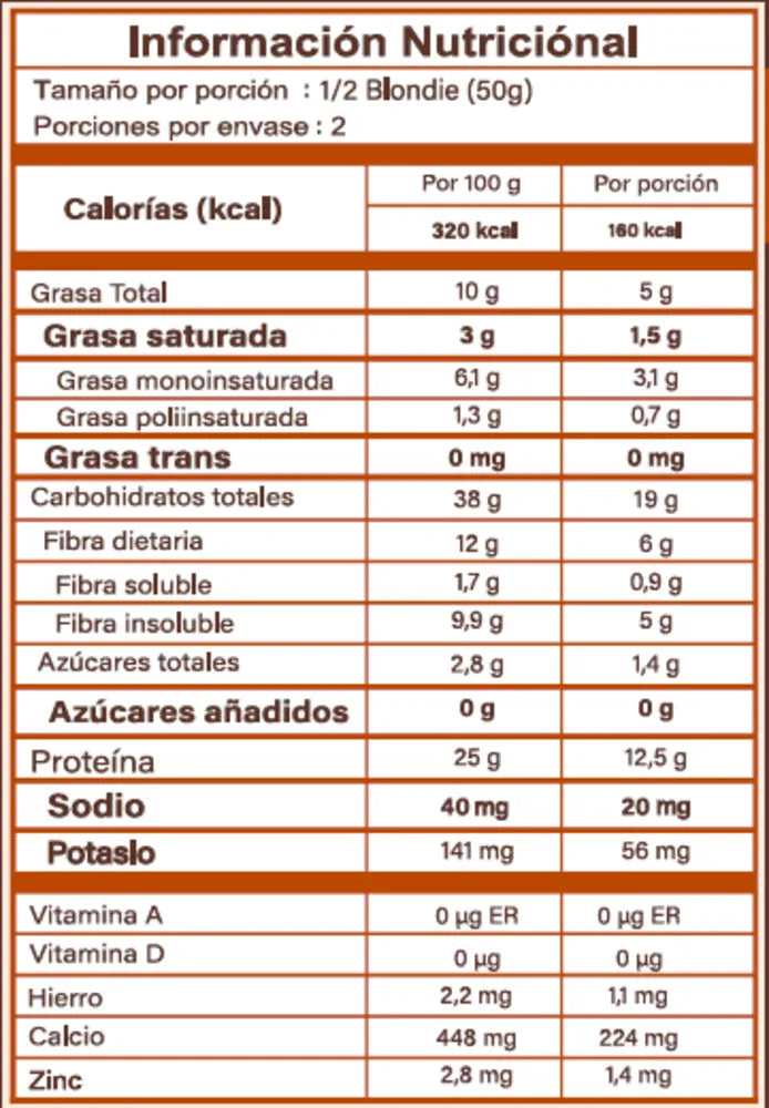 BLONDIE DE CARAMELO CON PROTEÍNA CAJAX10