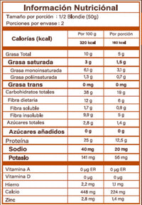 BLONDIE DE CARAMELO CON PROTEÍNA CAJAX10