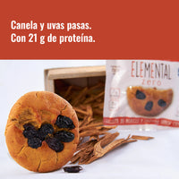 Galleta Canela y Pasas con Proteína Caja x 10 en una preparación