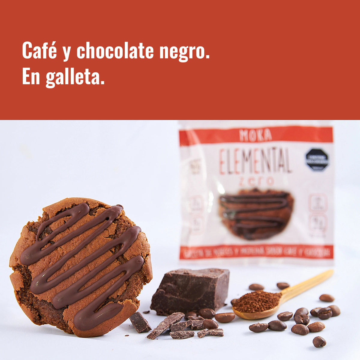Galleta Moka con Proteína Caja x 10 en una preparación