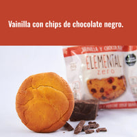 Galleta Vainilla-Chips con Proteína Caja x 10 en una preparación