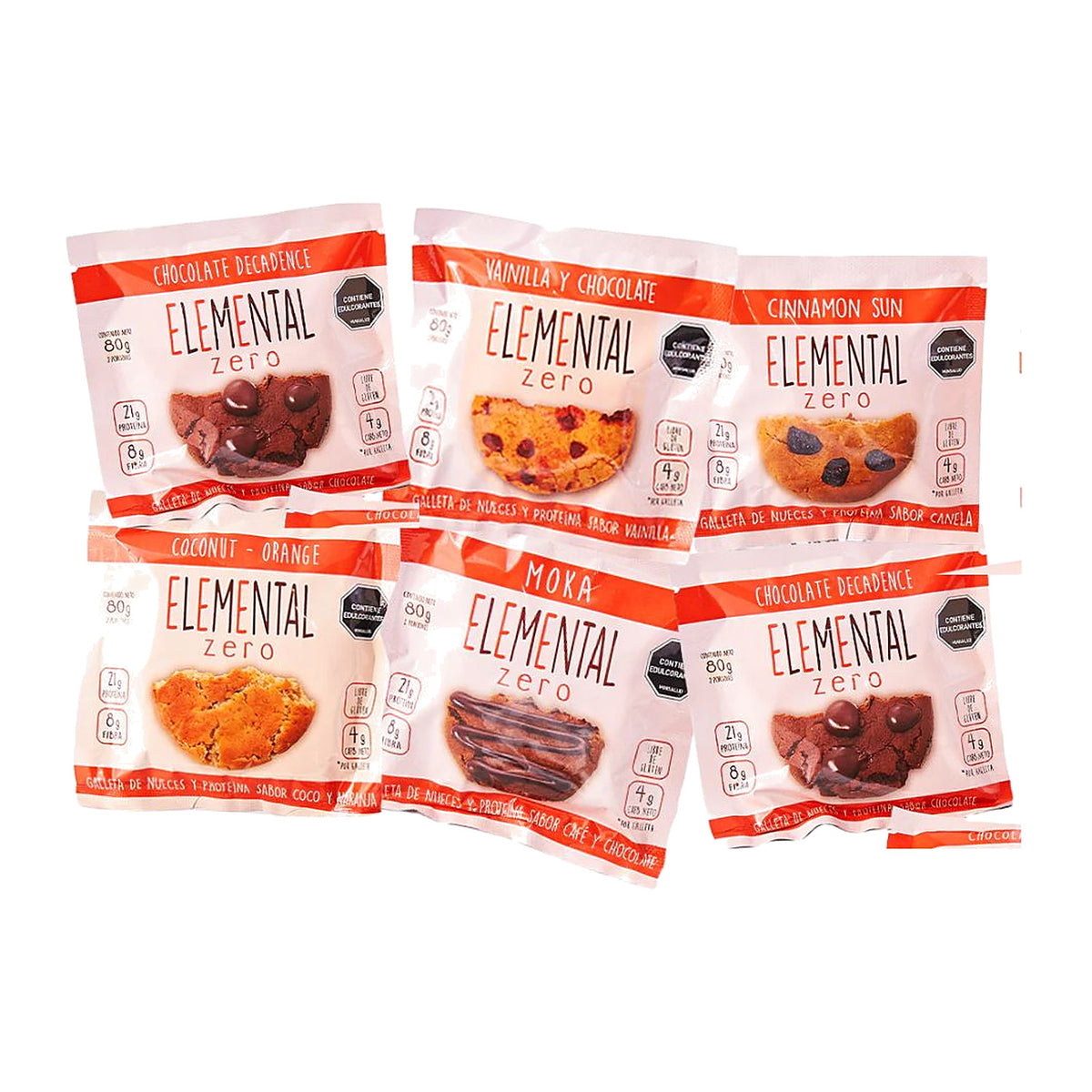 Galletas con Proteína Pack x 6