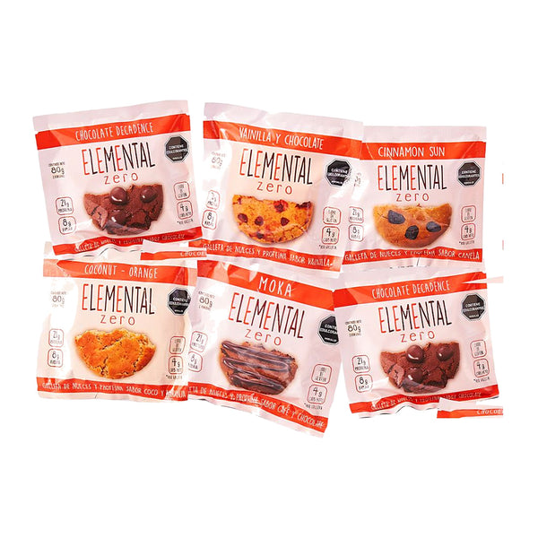 Galletas con Proteína Pack x 6