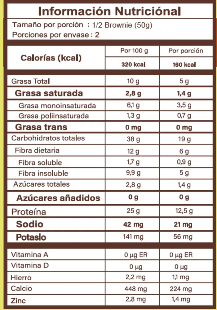 BROWNIE DE CARAMELO CON PROTEÍNA CAJAX10
