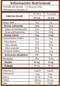 BROWNIE DE CARAMELO CON PROTEÍNA CAJAX10