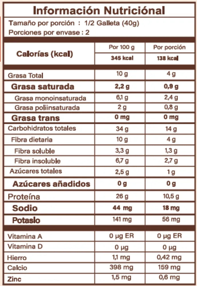 GALLETA MOKA CON PROTEINA CAJAX10