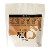 Bolsa de proteína en polvo de 1 kg Elemental Prote E. neutra